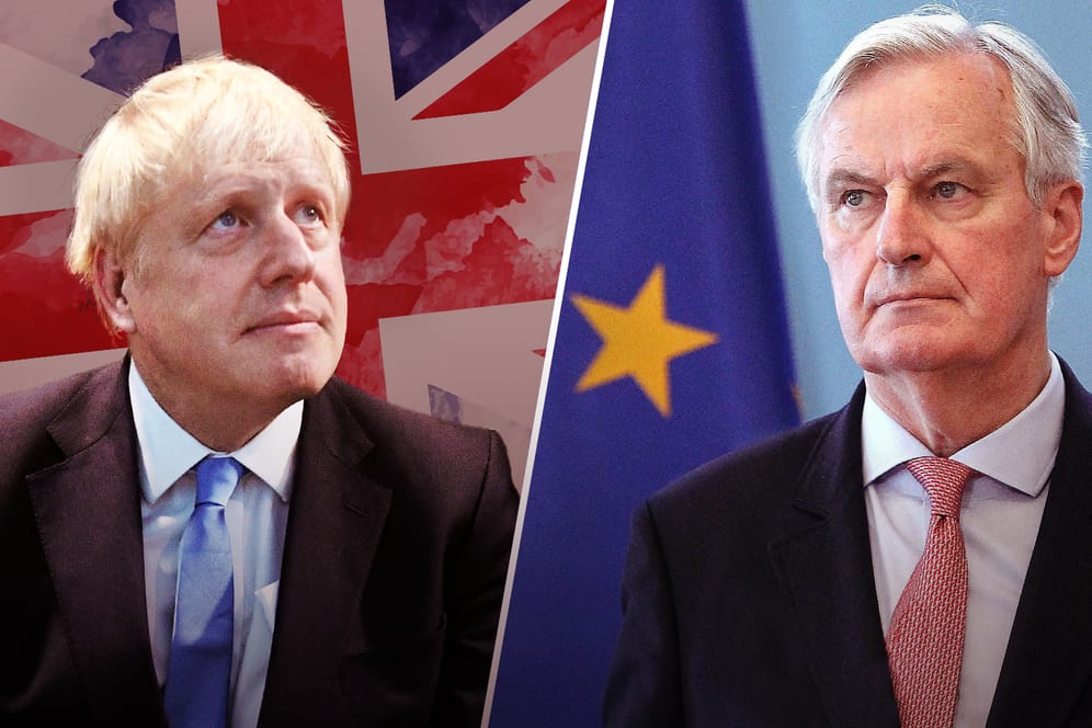 Boris Johnson und Michel Barnier: Wer hat den längeren Atem im Kampf um den Brexit-Deal?