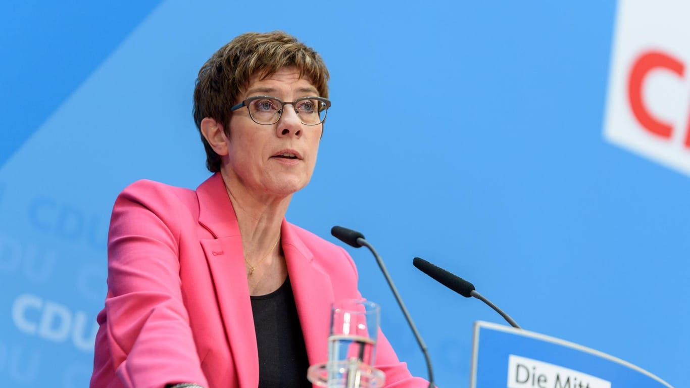 Parteivorsitzende Annegret Kramp-Karrenbauer
