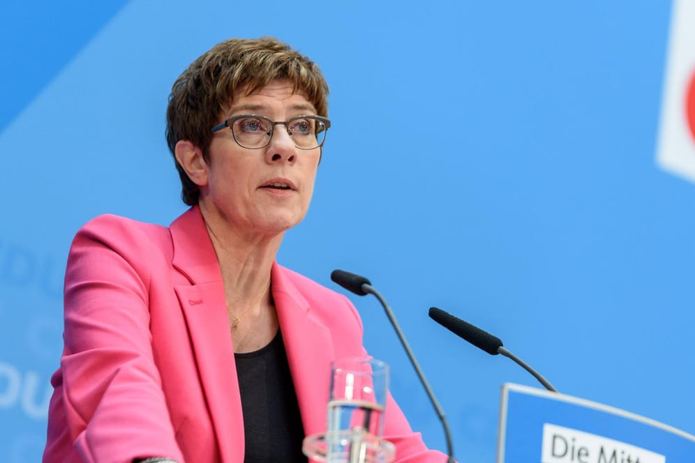 Parteivorsitzende Annegret Kramp-Karrenbauer