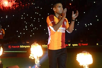 Radamel Falcao: Der Kolumbianer ist neu bei Galatasaray Istanbul.