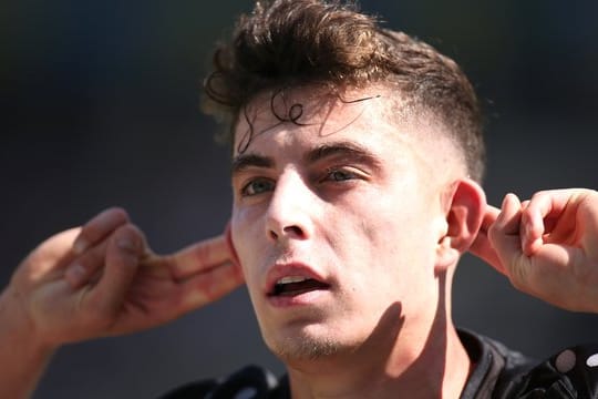 Das hört man gern: Bundestrainer Joachim Löw sagt Kai Havertz eine große Zukunft im DFB-Team voraus.