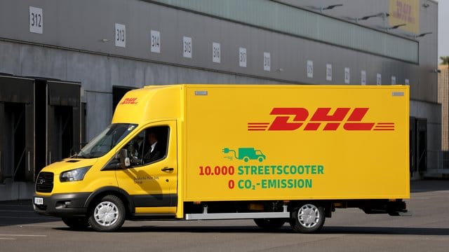 Ein Streetscooter steht vor der Zustellbasis: Die Deutsche Post will mit Ihren Elektrofahrzeugen in die Serienproduktion gehen. Ein Streetscooter steht vor der Zustellbasis: Die Deutsche Post will mit Ihren Elektrofahrzeugen in die Serienproduktion gehen.