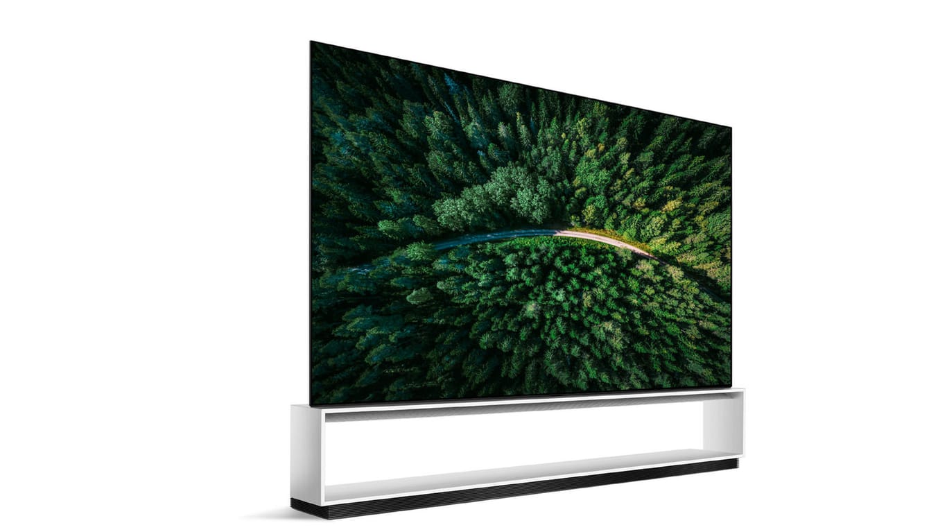 Fernseher: LG zeigt etwa den 88 Zoll großen 8K-OLED-Fernseher 88Z9.