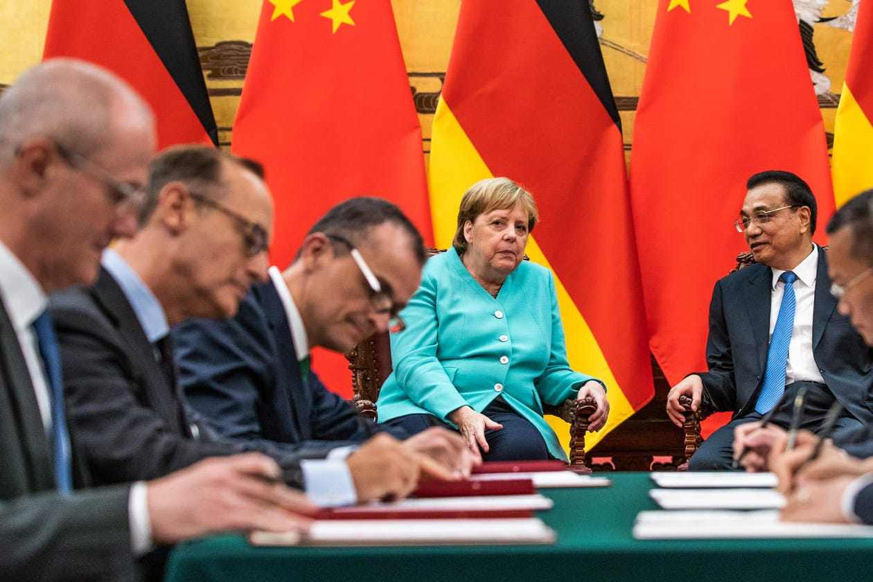 Bundeskanzlerin Merkel in China