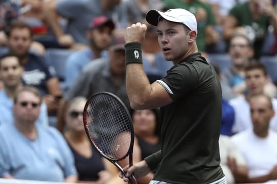 Sorgte bei den US Open mit starken Leistungen für Aufsehen: Dominik Koepfer.