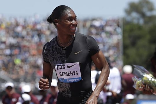 Kann es auch auf dem Fußball-Feld: Caster Semenya.