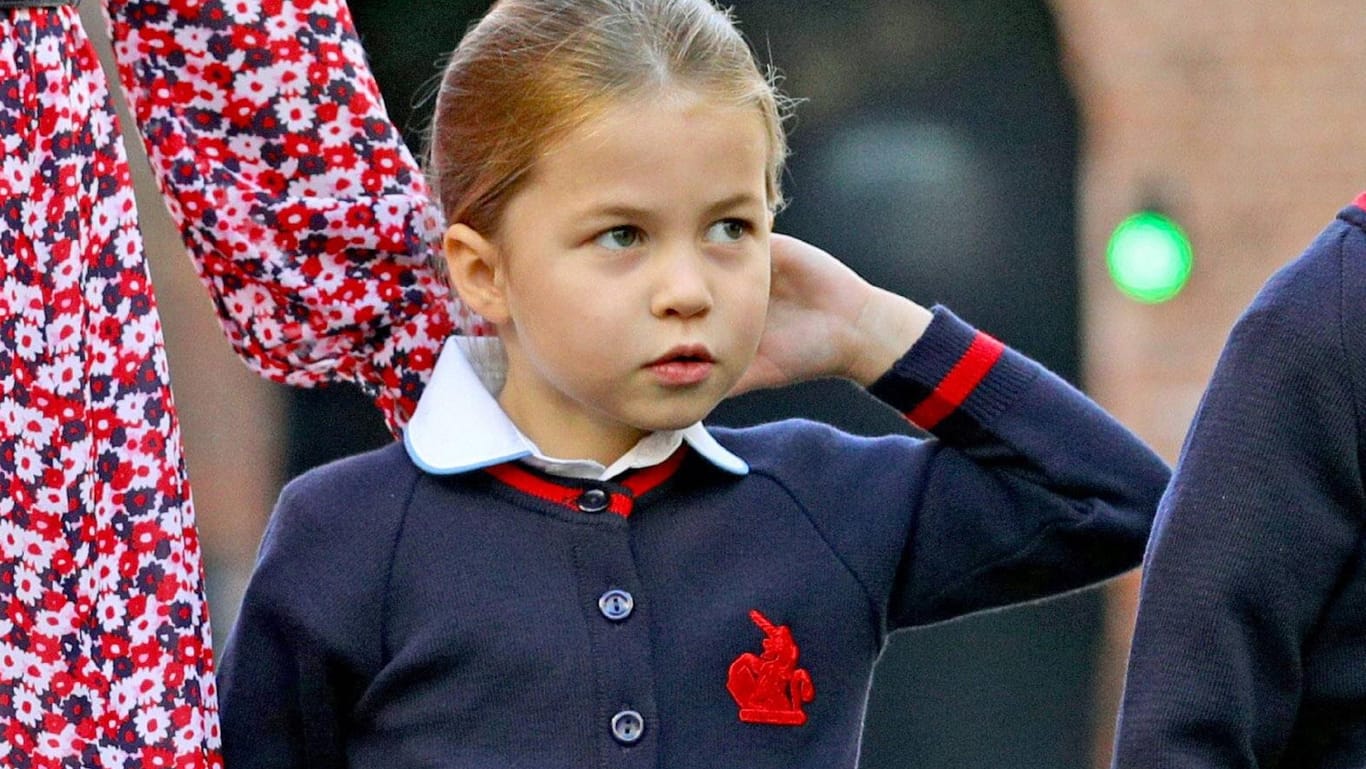 Prinzessin Charlotte: Sie ist jetzt ganz offiziell ein Schulkind.