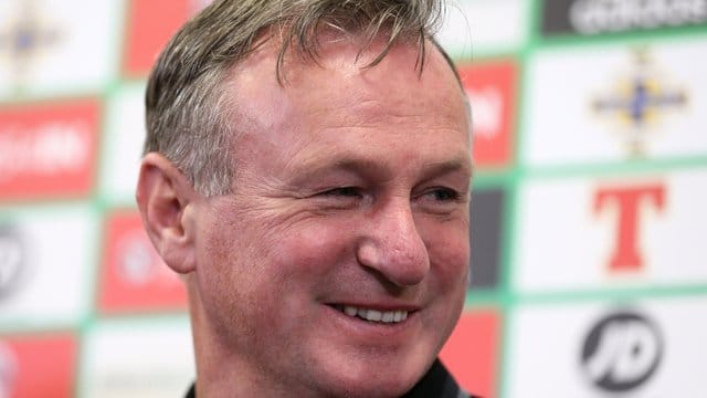 Freut sich auf das Duell mit dem DFB-Team: Nordirland-Coach Michael O'Neill. Freut sich auf das Duell mit dem DFB-Team: Nordirland-Coach Michael O'Neill.