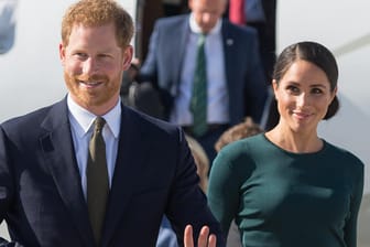 Prinz Harry und Herzogin Meghan: Bald geht es für das Paar mit Baby und Entourage nach Südafrika.
