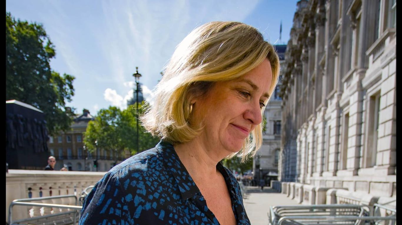 Ex-Arbeitsministerin Amber Rudd: Ihr Rücktritt ist eine weitere Niederlage für Premierminister Boris Johnson.
