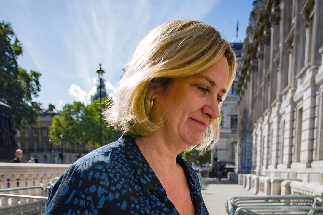 Ex-Arbeitsministerin Amber Rudd: Ihr Rücktritt ist eine weitere Niederlage für Premierminister Boris Johnson.