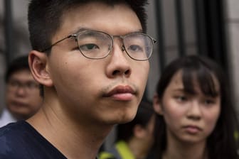 Joshua Wong in Hongkong: Der Aktivist ist zurzeit gegen Kaution auf freiem Fuß.