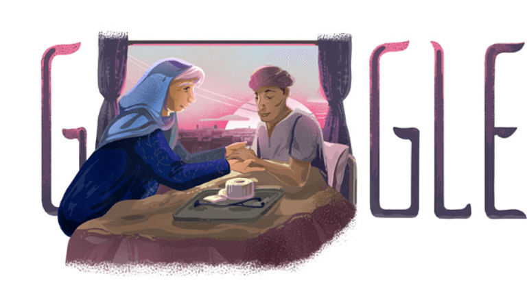 Google Doodle zu Ehren von Dr Ruth Pfau.