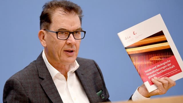 Bundesentwicklungsminister Gerd Müller: "Faire Lieferketten sind möglich.