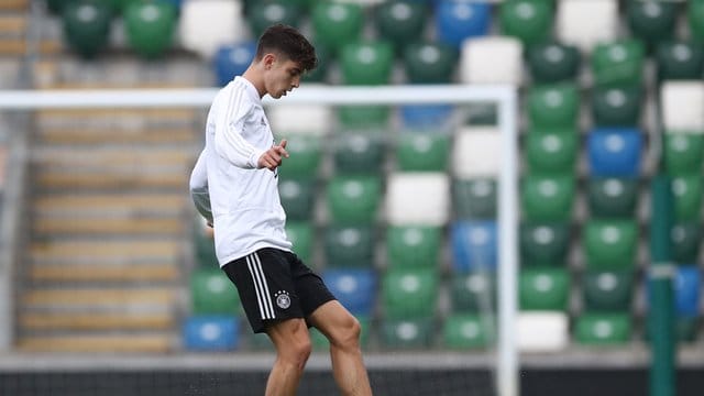 Kai Havertz könnte in Nordirland von Beginn an spielen.
