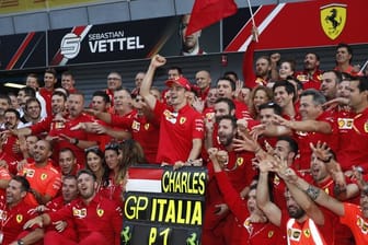 Charles Leclerc hat Ferrari beim Großen Preis von Italien den ersten Heimsieg seit 2010 beschert.