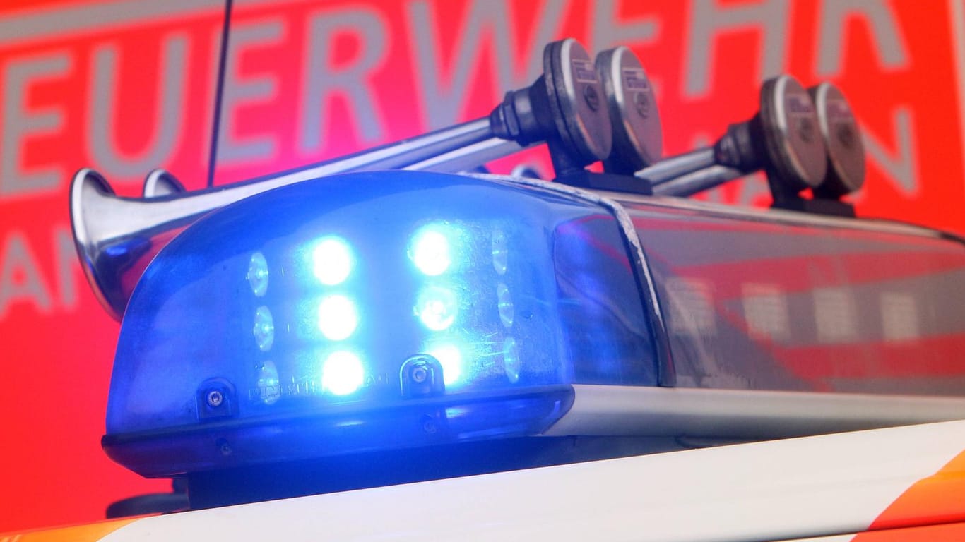 Blaulicht im Einsatz: In Oldenburg hat ein Studentenwohnheim gebrannt.
