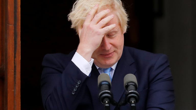 Der britische Premierminister Boris Johnson: Für ihn wird es immer schwieriger, seinen kompromisslosen Brexit-Kurs durchzudrücken.