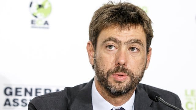 Der Vorsitzende der European Club Association (ECA): Andrea Agnelli. Der Vorsitzende der European Club Association (ECA): Andrea Agnelli.