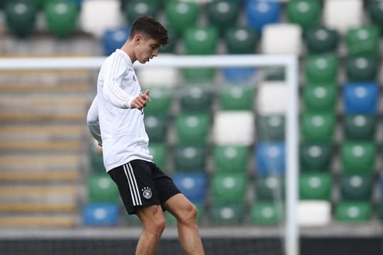 Kai Havertz steht gegen in Nordirland nicht in der Startelf.