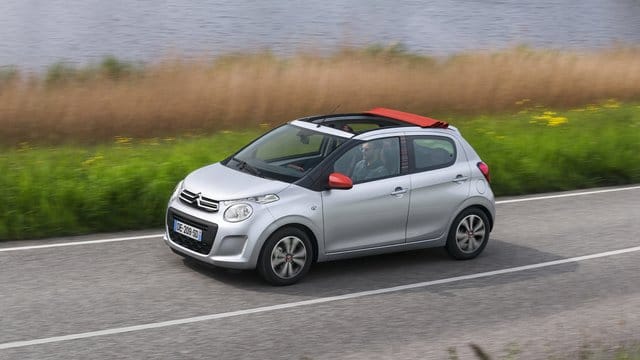 Der Citroën C1 ist ein klassischer Stadtflitzer - im Bild der C1 Airscape von 2014.