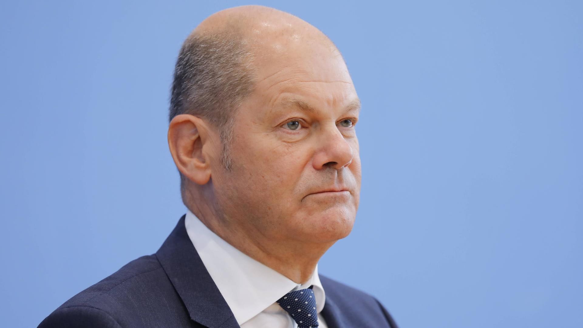 Olaf Scholz: Der Bundesminister der Finanzen hat den Haushaltsentwurf noch nicht komplett ausgearbeitet.