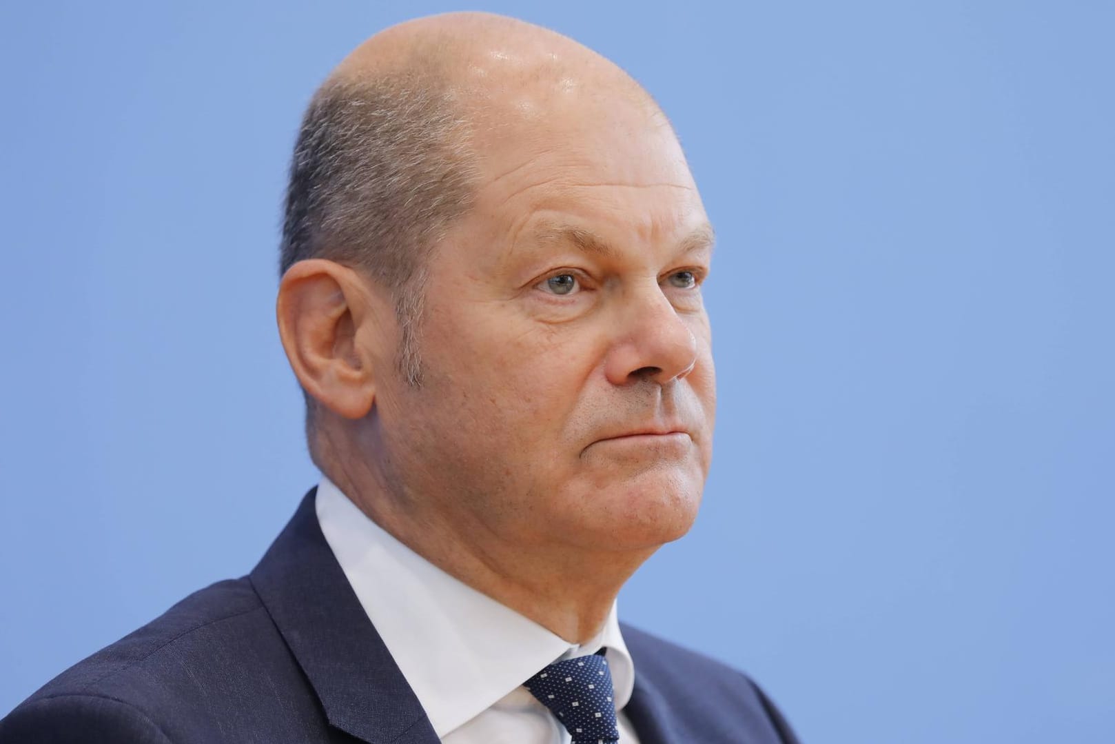 Olaf Scholz: Der Bundesminister der Finanzen hat den Haushaltsentwurf noch nicht komplett ausgearbeitet.