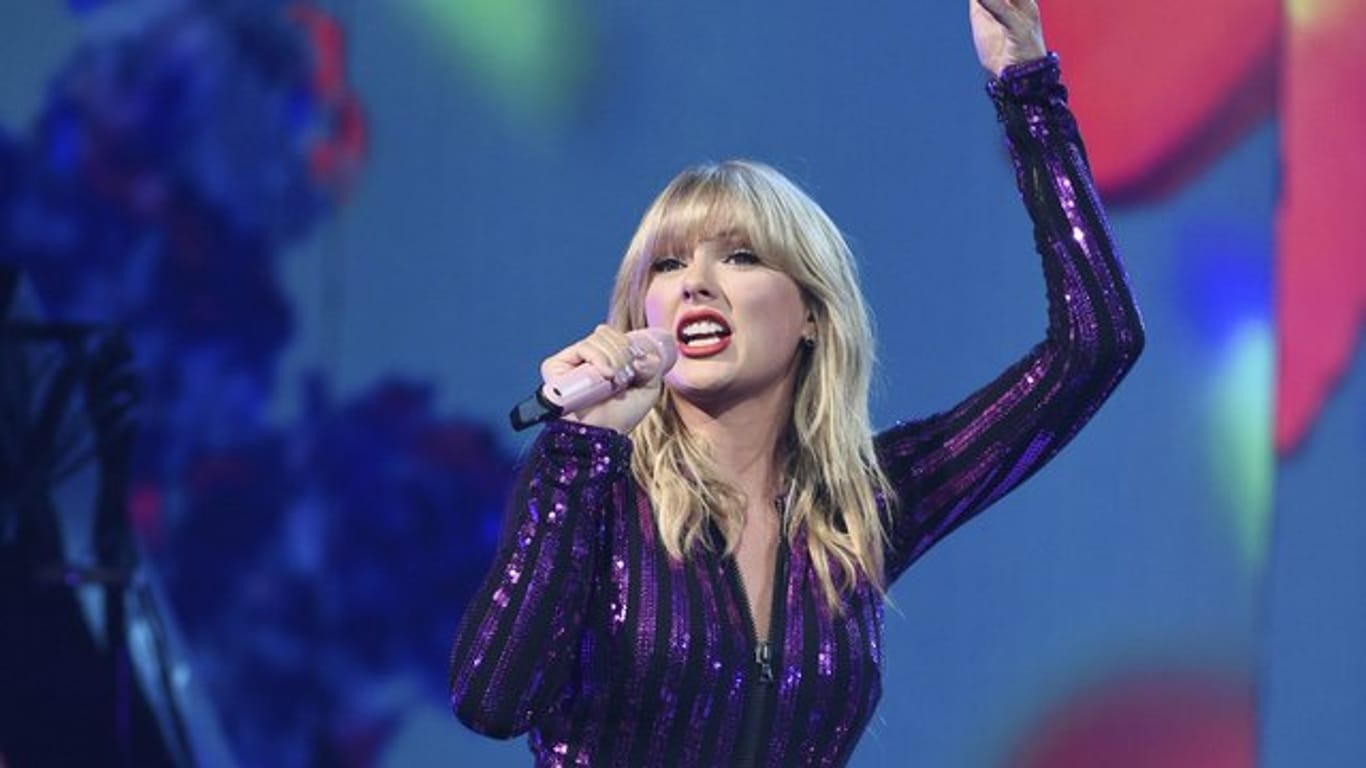 Taylor Swift bei einem Konzert in New York.