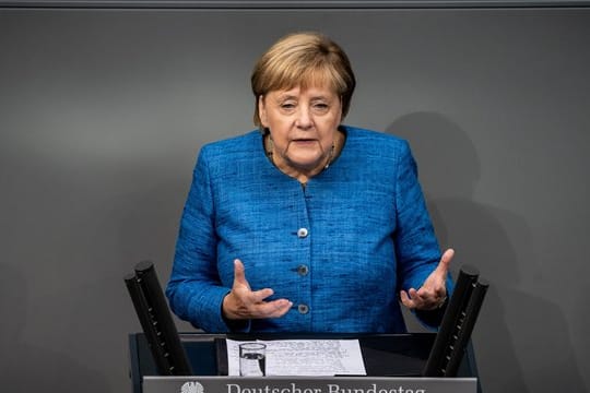 Merkel bei der Generaldebatte: Das Geld für den Klimaschutz "ist gut eingesetzt".