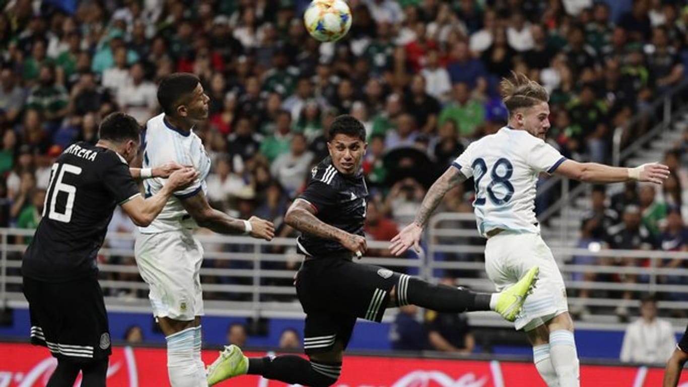 Die Argentinier gewannen gegen Mexiko mit 4:0.