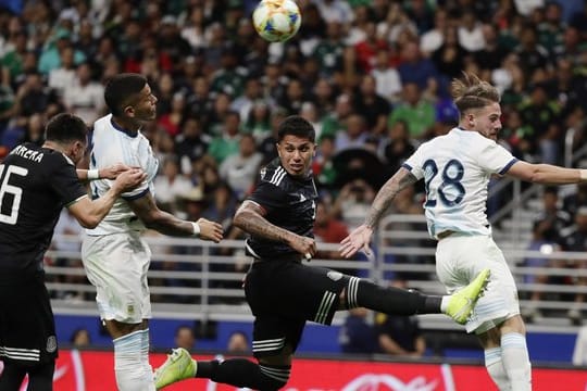 Die Argentinier gewannen gegen Mexiko mit 4:0.