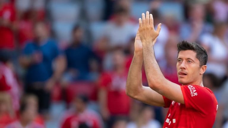 Er trifft und trifft und trifft: Bayern Münchens Torjäger Robert Lewandowski.