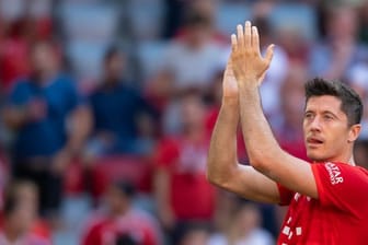 Er trifft und trifft und trifft: Bayern Münchens Torjäger Robert Lewandowski.