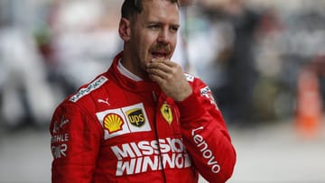 Nachdenklicher Sebastian Vettel: In der Formel-1-Saison 2019 läuft nur ganz wenig zusammen für den Ferrari-Piloten. Die bisherigen Rennen im Überblick.