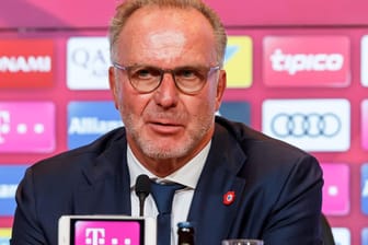 Karl-Heinz Rummenigge: Bayerns Vorstandsvorsitzender freut sich über die neue Konkurrenz aus Leipzig.