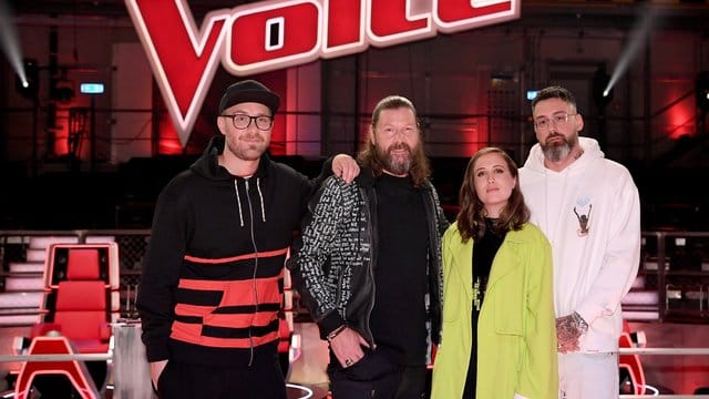 Die neue Jury von "The Voice of Germany": Mit dabei sind Mark Forster, Rea Garvey, Alice Merton und Sido.