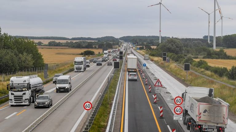Eine neue Website zeigt Autofahrern Dauerbaustellen auf der deutschen Autobahnen an.
