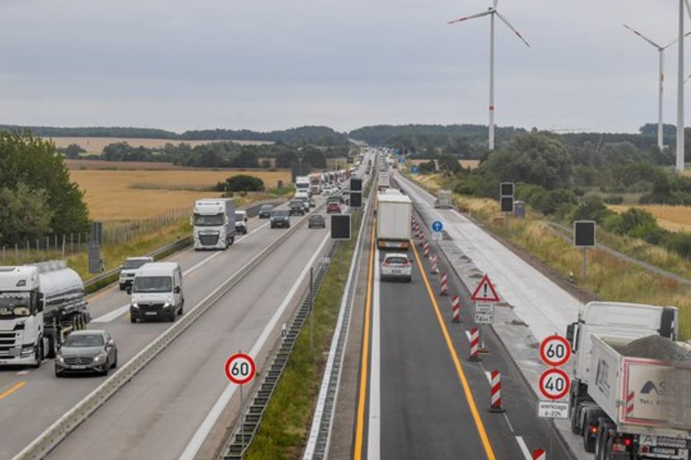 Eine neue Website zeigt Autofahrern Dauerbaustellen auf der deutschen Autobahnen an.