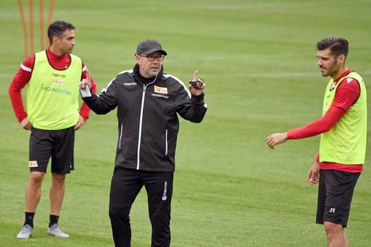 Coach Urs Fischer beim Training des 1.