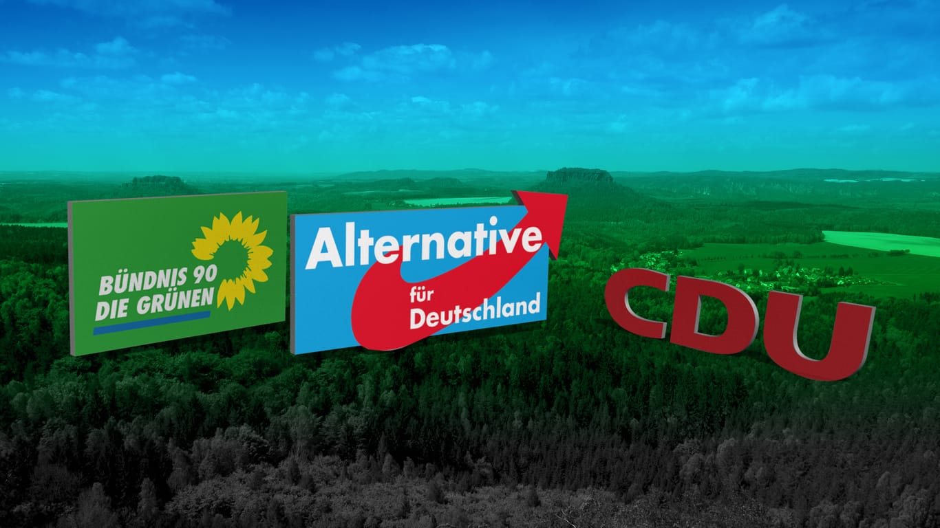 Dreierbündnis von CDU, Grünen und AfD: In der sächsischen Gemeinde Gohrisch haben vier Gemeinderäte der drei Parteien eine Koalition gebildet.