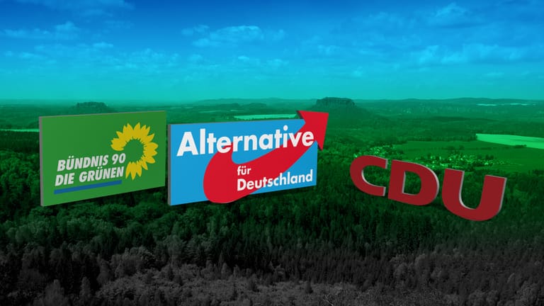 Dreierbündnis von CDU, Grünen und AfD: In der sächsischen Gemeinde Gohrisch haben vier Gemeinderäte der drei Parteien eine Koalition gebildet.