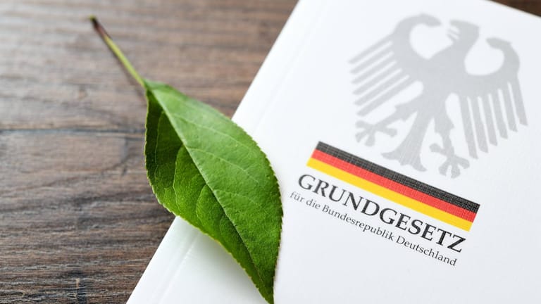 Das deutsche Grundgesetz.