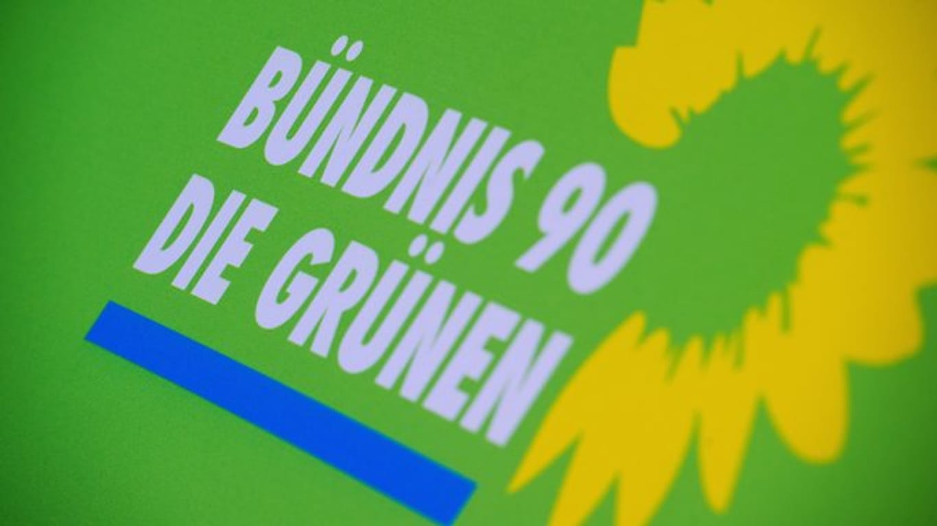 Das Logo von Bündnis 90/Die Grünen.