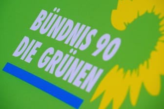 Das Logo von Bündnis 90/Die Grünen.