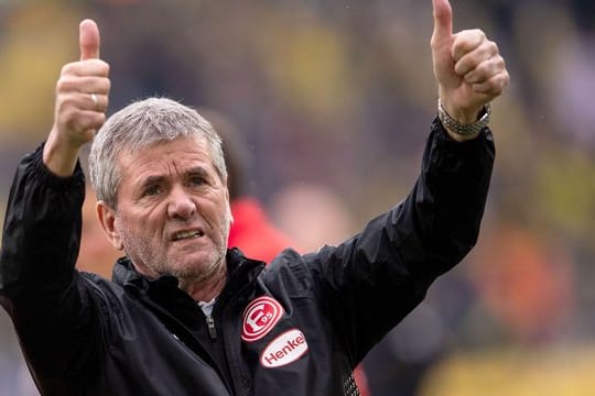 Friedhelm Funkel kann sich vorstellen, noch länger in Düsseldorf Trainer zu bleiben.