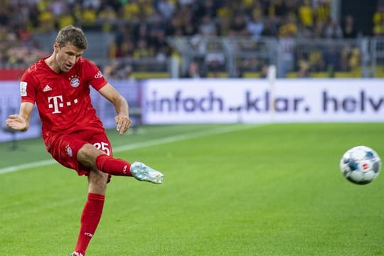 Bayern-Star Thomas Müller könnte gegen Leipzig spielen.