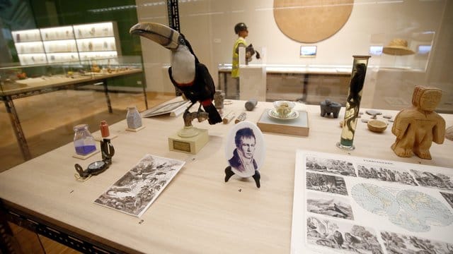 Blick in die Ausstellung zum 250.