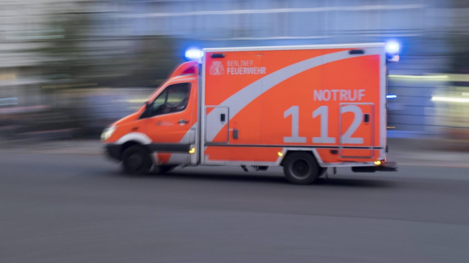 Rettungswagen im Einsatz (Symbolbild): Unklar ist, warum die beiden auf den Zug kletterten. Rettungswagen im Einsatz (Symbolbild): Unklar ist, warum die beiden auf den Zug kletterten.
