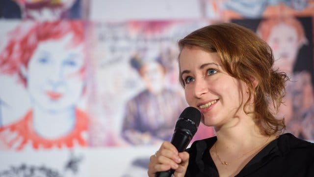 Margarete Stokowski, Autorin und Kolumnistin, wird ausgezeichnet.