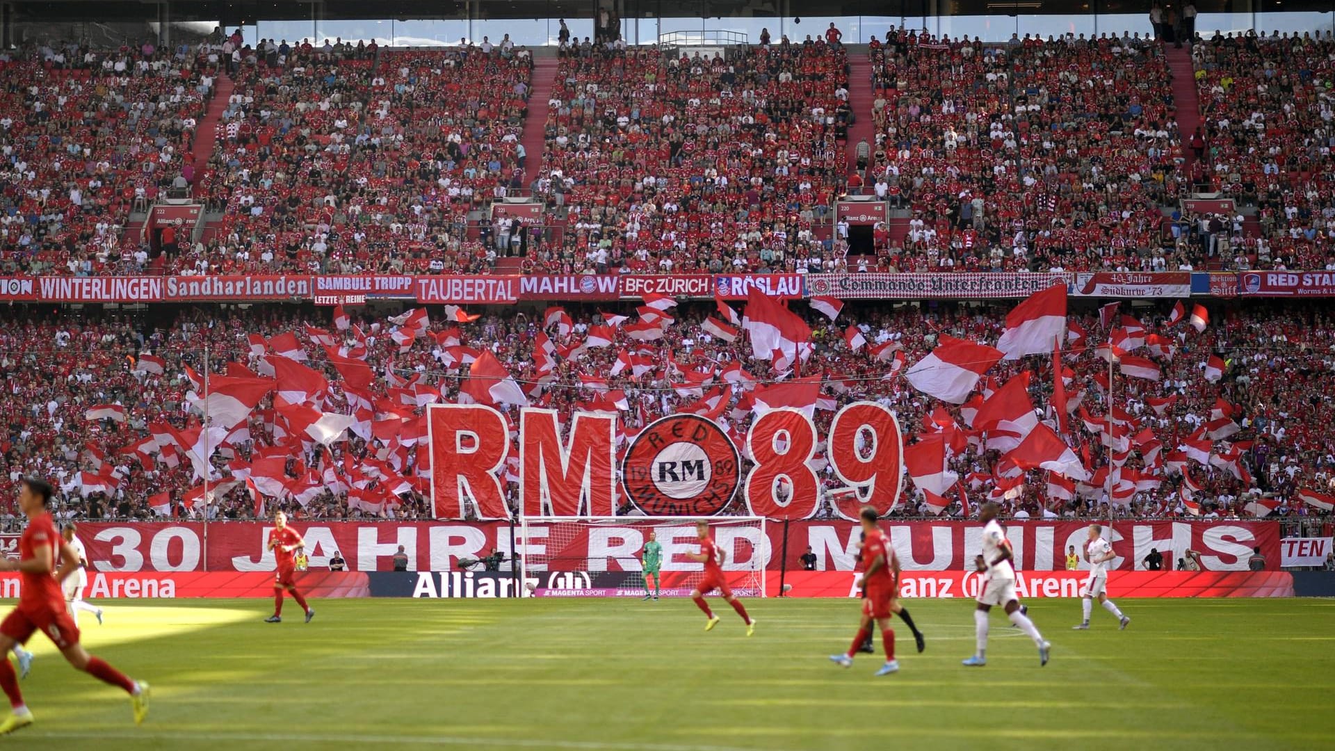 Fans vom FC Bayern München: Einige von ihnen waren offenbar in eine Schlägerei verwickelt (Symbolbild).